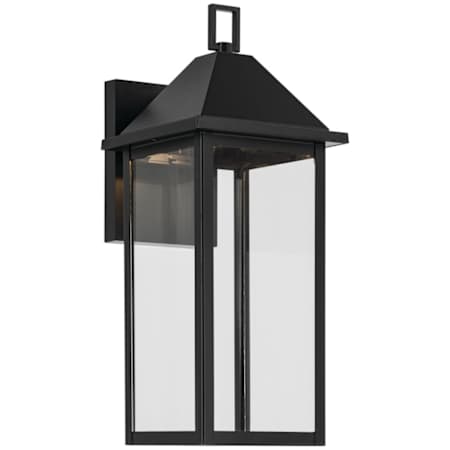 Kichler Prin 17" Tall Outdoor Wall Sconce Black