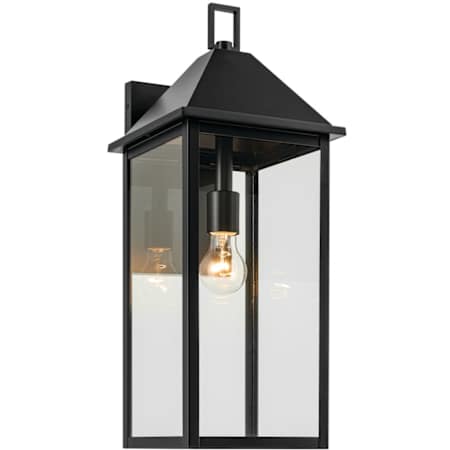 Kichler Prin 22" Tall Outdoor Wall Sconce Black