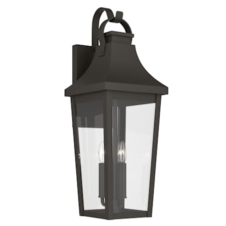 Kichler Cleary 3 Light 30" Tall Outdoor Wall Sconce Olde Bronze