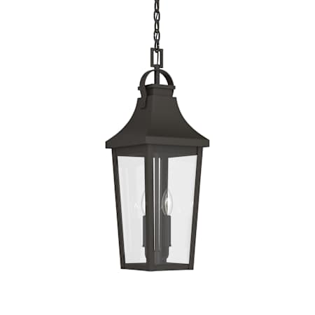 Kichler Cleary 2 Light 9" Wide Outdoor Taper Candle Mini Pendant Olde Bronze