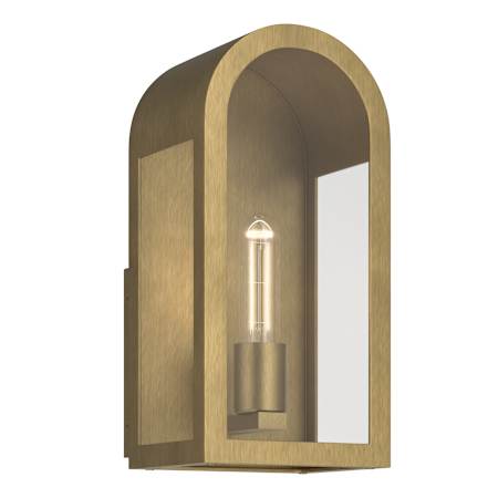 Kichler Marea 13" Tall Outdoor Wall Sconce Natural Brass