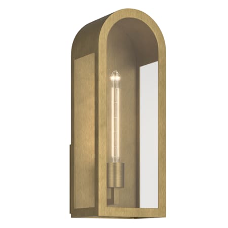 Kichler Marea 17" Tall Outdoor Wall Sconce Natural Brass