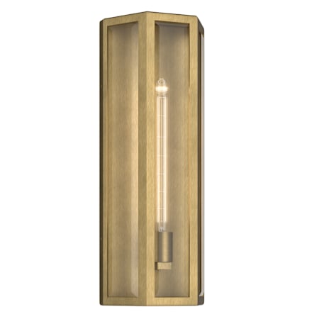 Kichler Berens 20" Tall Outdoor Wall Sconce Natural Brass
