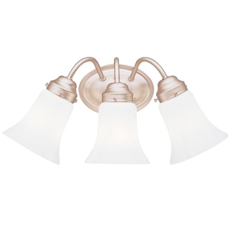 Kichler 18" Wide 3-Bulb Bathroom Lighting Fixture Brushed Nickel
