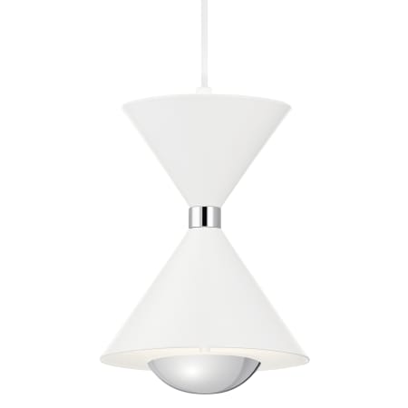 Kichler Kordan 2 Light 6" Wide LED Mini Pendant Matte White