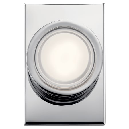 Kichler 7" Tall Integrated LED Bathroom Sconce Chrome