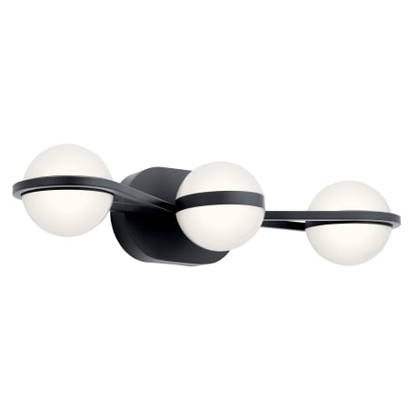 Kichler Brettin 3 Light 24" Wide LED Bathroom Vanity Light Matte Black