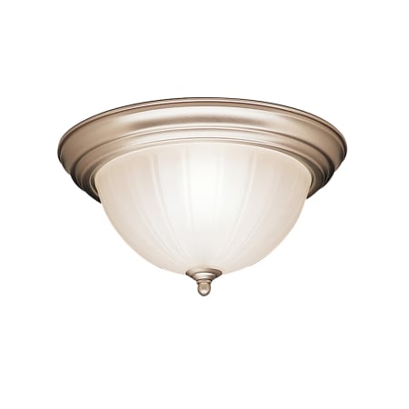 Kichler 2 Light Flush Mount Indoor Ceiling Fixture Brushed Nickel