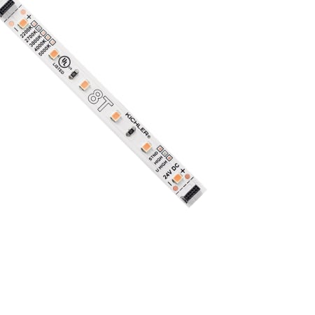 Kichler 8T Series 24V LED Tape / High Output / 2700K / 100 Ft Length White
