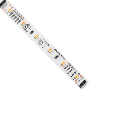 Kichler 8T Series 24V LED Tape / High Output / 3000K / 100 Ft Length White