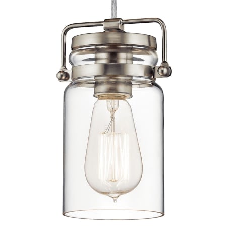 Kichler Replacement Glass Shade for Kichler Brinley Collection Fixtures Clear