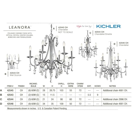 Kichler Leanora Collection