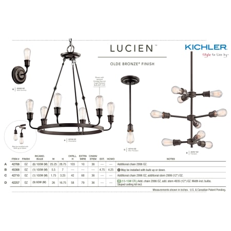 Kichler Lucien Collection