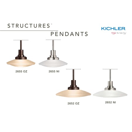 Kichler Structures Collection Pendants