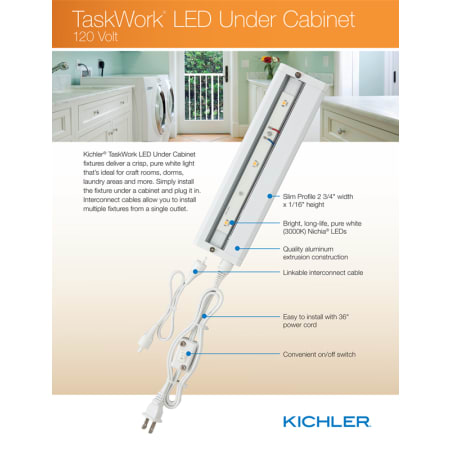 Kichler TaskWork LED Under Cabinet Features