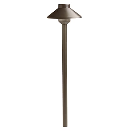 Kichler Pure White 3000K Landscape LED 22.5" 12v Path Light Bronzed Brass