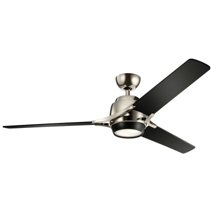 Kichler Zeus 60" 3 Blade Indoor Ceiling Fan Polished Nickel