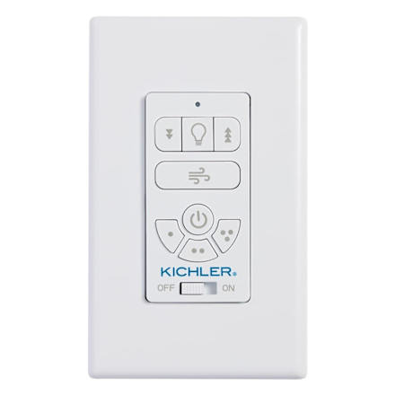 Kichler AC Standard Limited Function Wall Remote Control White
