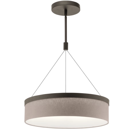 Kichler Mercel Single Light 18" Wide LED Suspension Pendant Olde Bronze