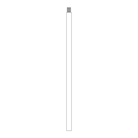 Kichler 12" Long Downrod Antique Pewter