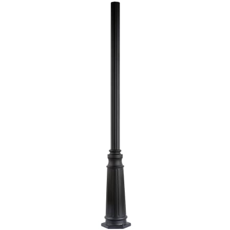 Kichler 96" Pedestal Mount Cast Aluminum Post with Hardware Textured Black