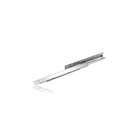 King Slide 18 Inch Full Extension Concealed Undermount Drawer Slide with 100 Lbs. Max Weight Capacity and Soft Close for 16 mm Thick Drawers - Pair Zinc