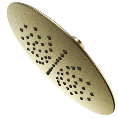 Kingston Brass Shower Scape 1.8 GPM Single Function Raindrop Shower Head Antique Brass