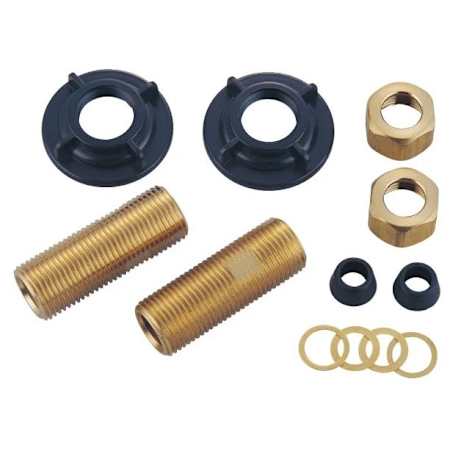 Kingston Brass 1/2" IPS Brass Adapter, Rough Brass