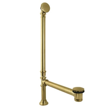 Kingston Brass Vintage 1-1/2" Tub Drain Kit - with Overflow Brushed Brass