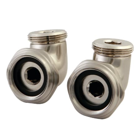Kingston Brass L Shape Elbow for CC457T8 Tub Filler Brushed Nickel