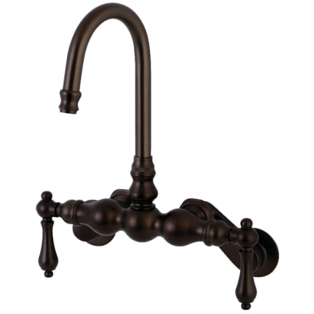 Kingston Brass Vintage Wall Mounted Clawfoot Tub Filler Oil Rubbed Bronze