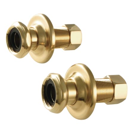 Kingston Brass 1-3/4" Wall Union Extension Brushed Brass