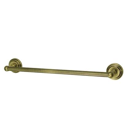 Kingston Brass Milano 3-1/8" Towel Bar Antique Brass
