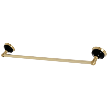 Kingston Brass Water Onyx 3-1/16" Towel Bar Brushed Brass