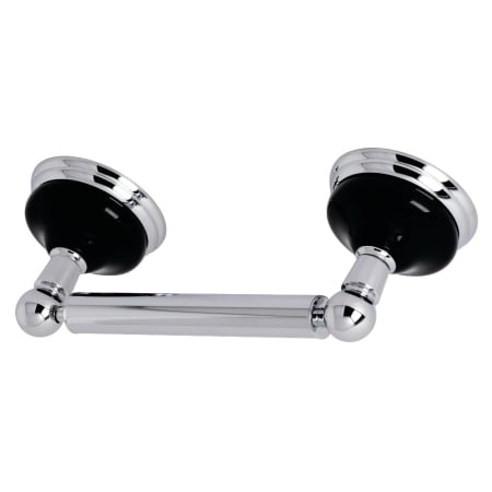Kingston Brass Water Onyx Wall Mounted Spring Bar Toilet Paper Holder Polished Chrome