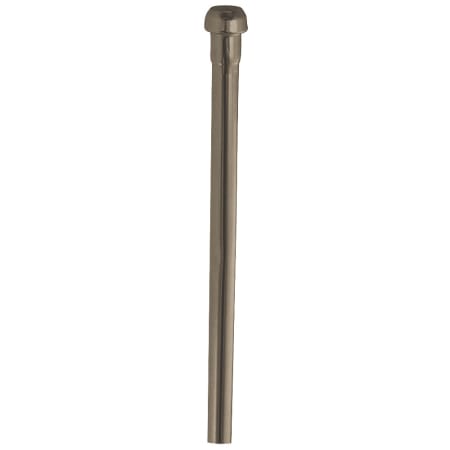 Kingston Brass Complement 30 in. Bullnose Bathroom Supply Line Brushed Nickel