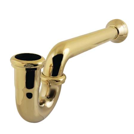Kingston Brass Vintage 1-1/2" P-Trap Polished Brass