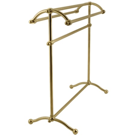 Kingston Brass Vintage 4 Bar Towel Stand Brushed Brass