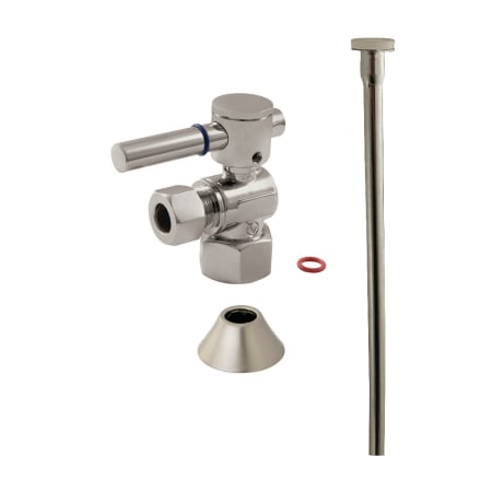 Kingston Brass Modern Plumbing Toilet Trim Kit Brushed Nickel