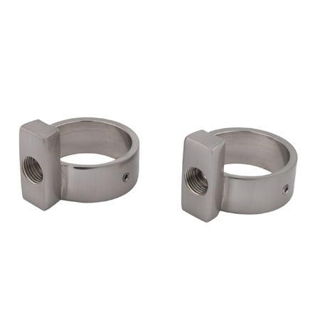 Kingston Brass Drain Bracelet Support for Supply Line for Use with CC45 from the Vintage Collection Brushed Nickel