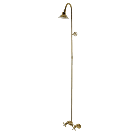 Kingston Brass Essex Shower Only Trim Package with 1.8 GPM Single Function Shower Head Polished Brass