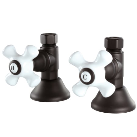 Kingston Brass Trimscape Straight Stop Shut Off Valve Oil Rubbed Bronze