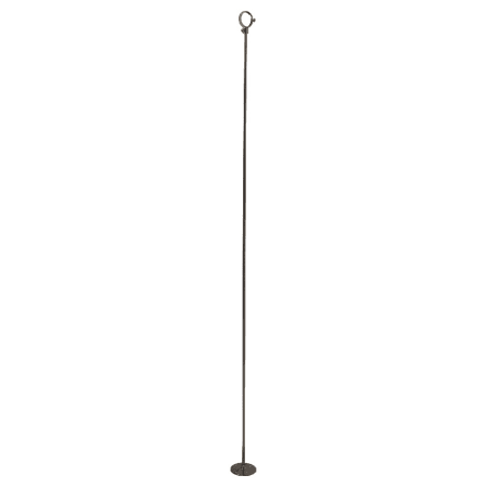 Kingston Brass 38-Inch Ceiling Post for CC3148 Brushed Nickel