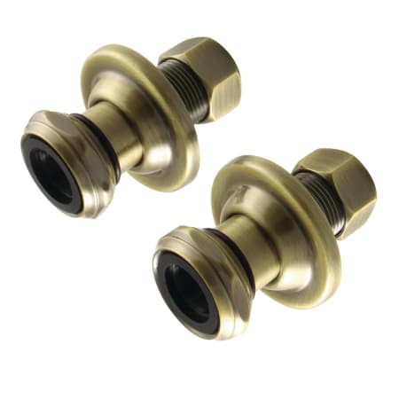 Kingston Brass Vintage 1-3/4" Wall Union Extension Antique Brass