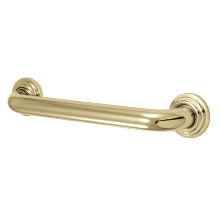 Kingston Brass Milano 12" Grab Bar Polished Brass