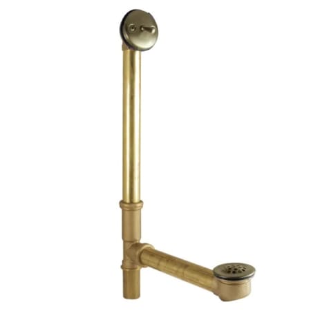Kingston Brass Tub Drain Kit - with Overflow Antique Brass