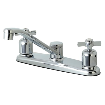 Kingston Brass Millennium 1.8 GPM Standard Kitchen Faucet Polished Chrome