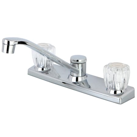 Kingston Brass Columbia 1.8 GPM Standard Kitchen Faucet Polished Chrome