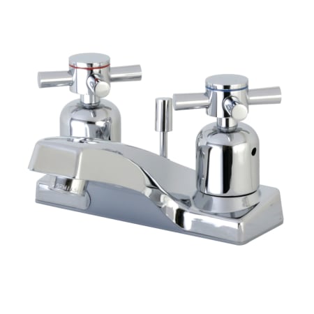 Kingston Brass Concord 1.2 GPM Centerset Bathroom Faucet with Pop-Up Drain Assembly Polished Chrome