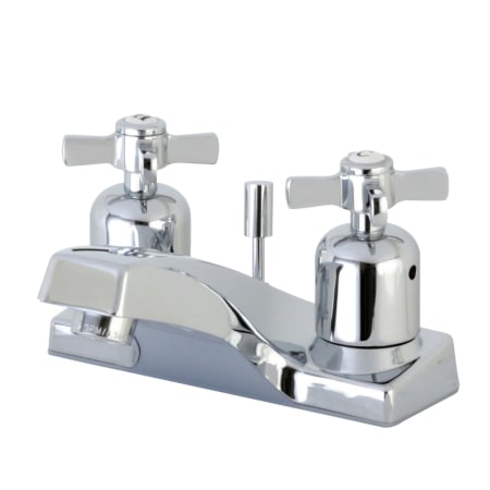 Kingston Brass Millennium 1.2 GPM Centerset Bathroom Faucet with Pop-Up Drain Assembly Polished Chrome
